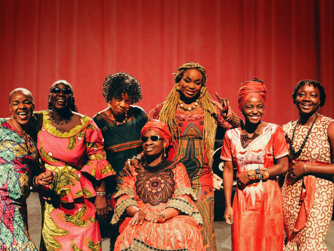 Listen to 'République Amazone', the new album from Les Amazones d'Afrique